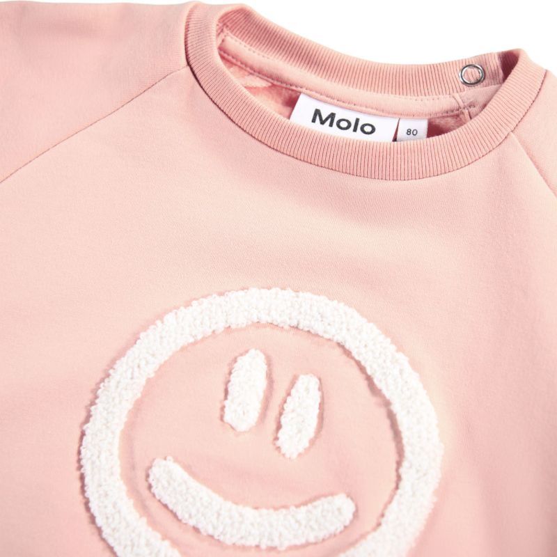 Disc Sweatshirt - Rose Cloud
