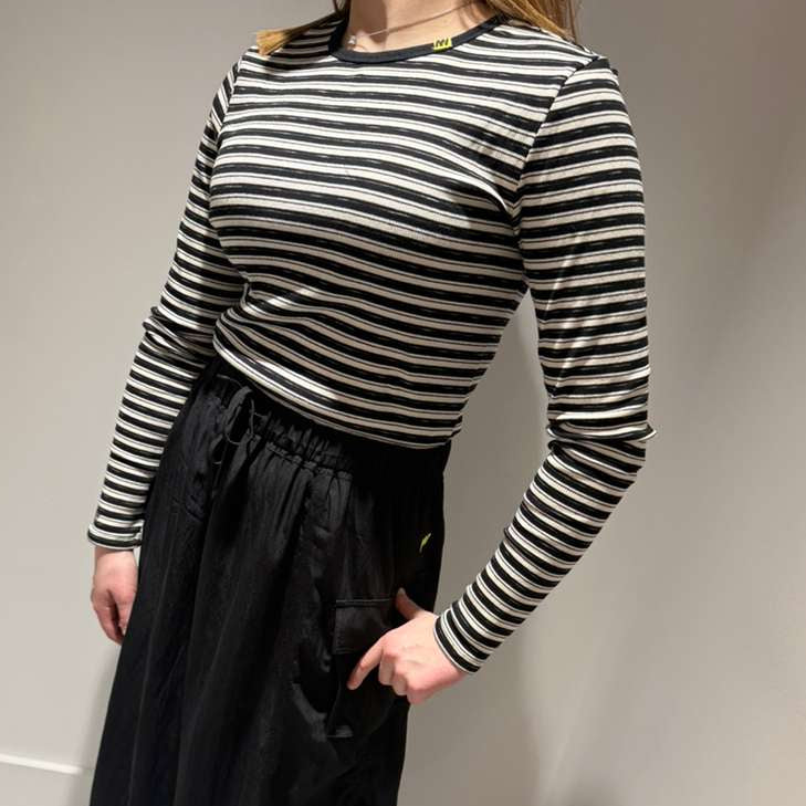 Stripe T-Shirt - Black