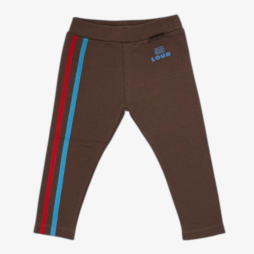 Stripe Leggings - Fudge