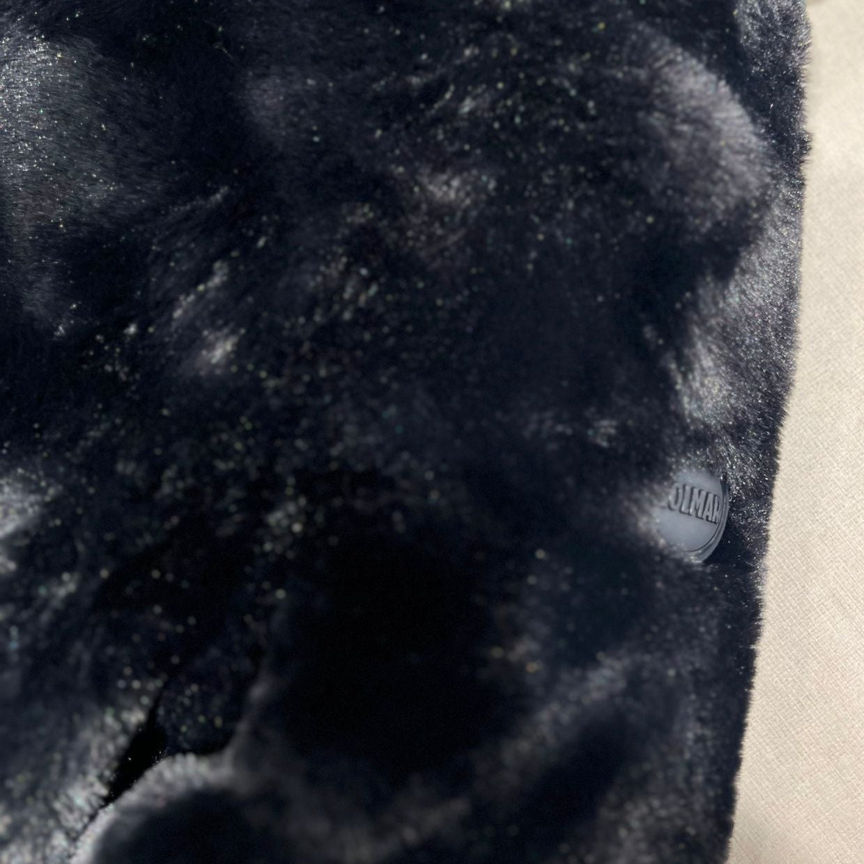 Reversible Fur Jacket - Black