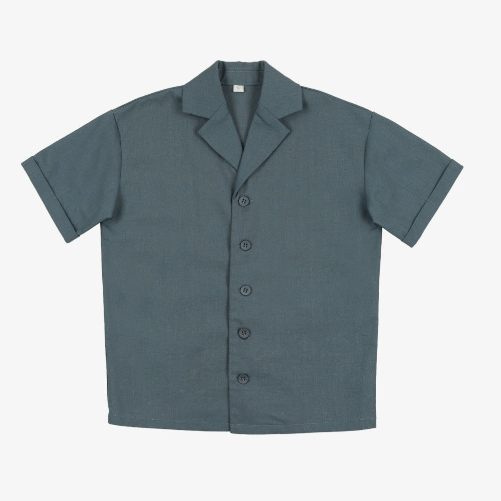 Panther Linen Shirt - Green