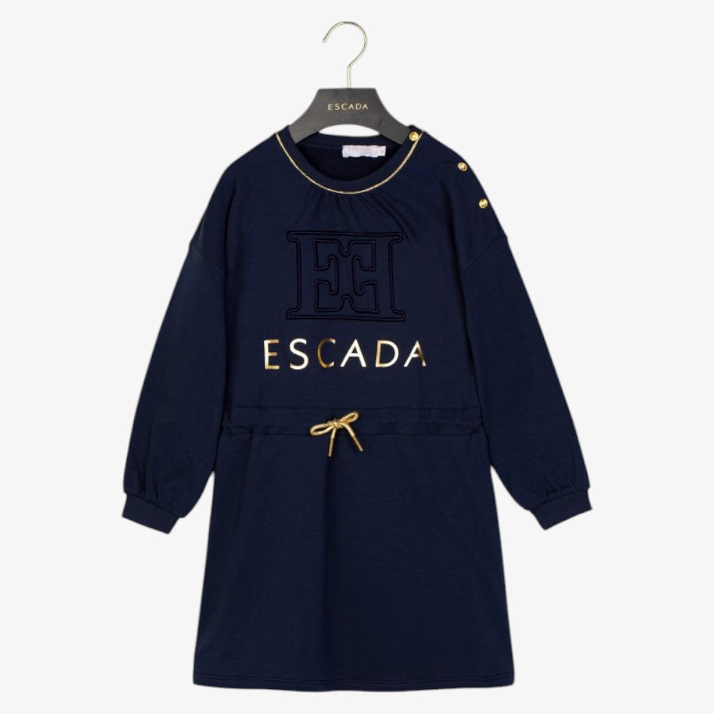 Logo Dress - Navy