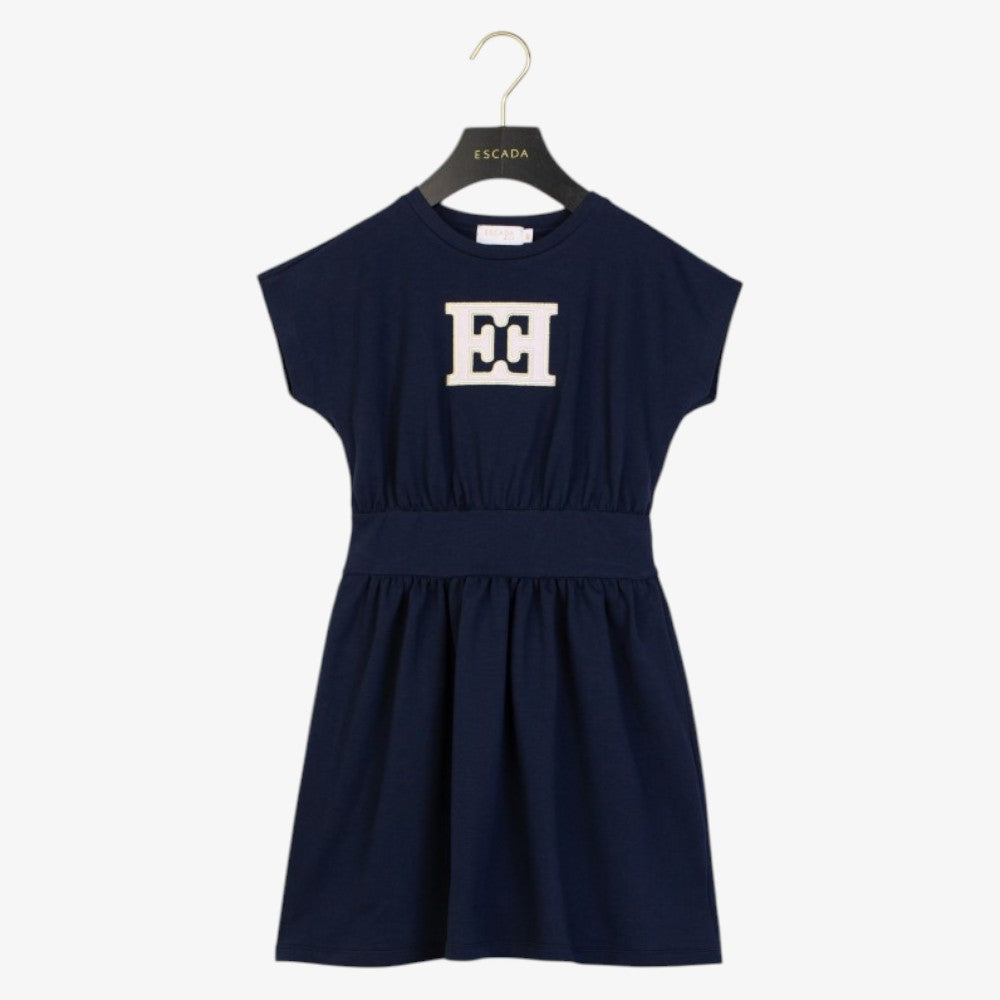Logo Dress - Navy