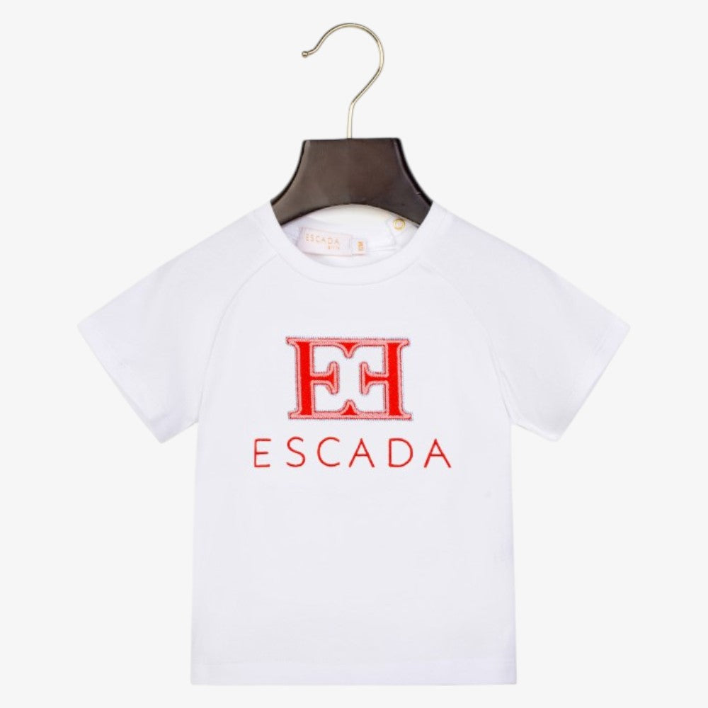 Es T-SHIRT - White Red