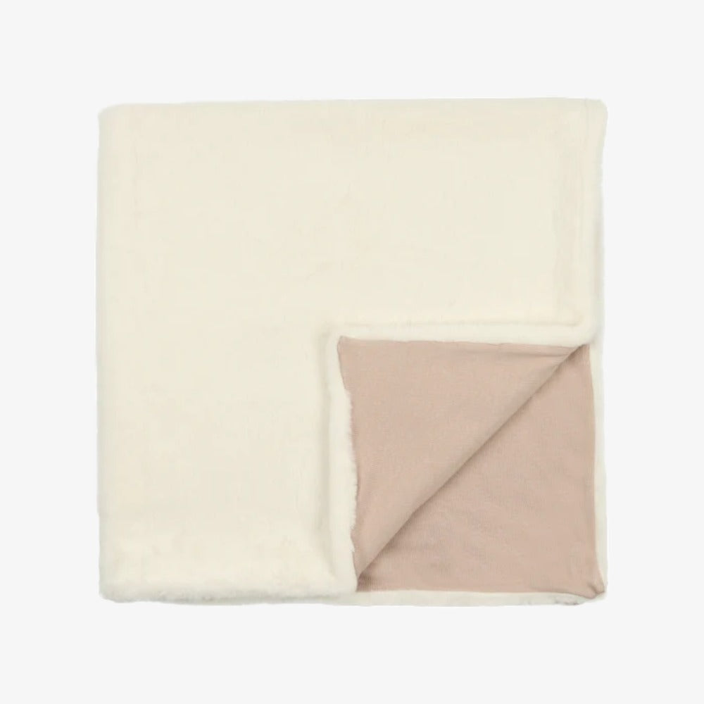 Fur Blanket - Cream