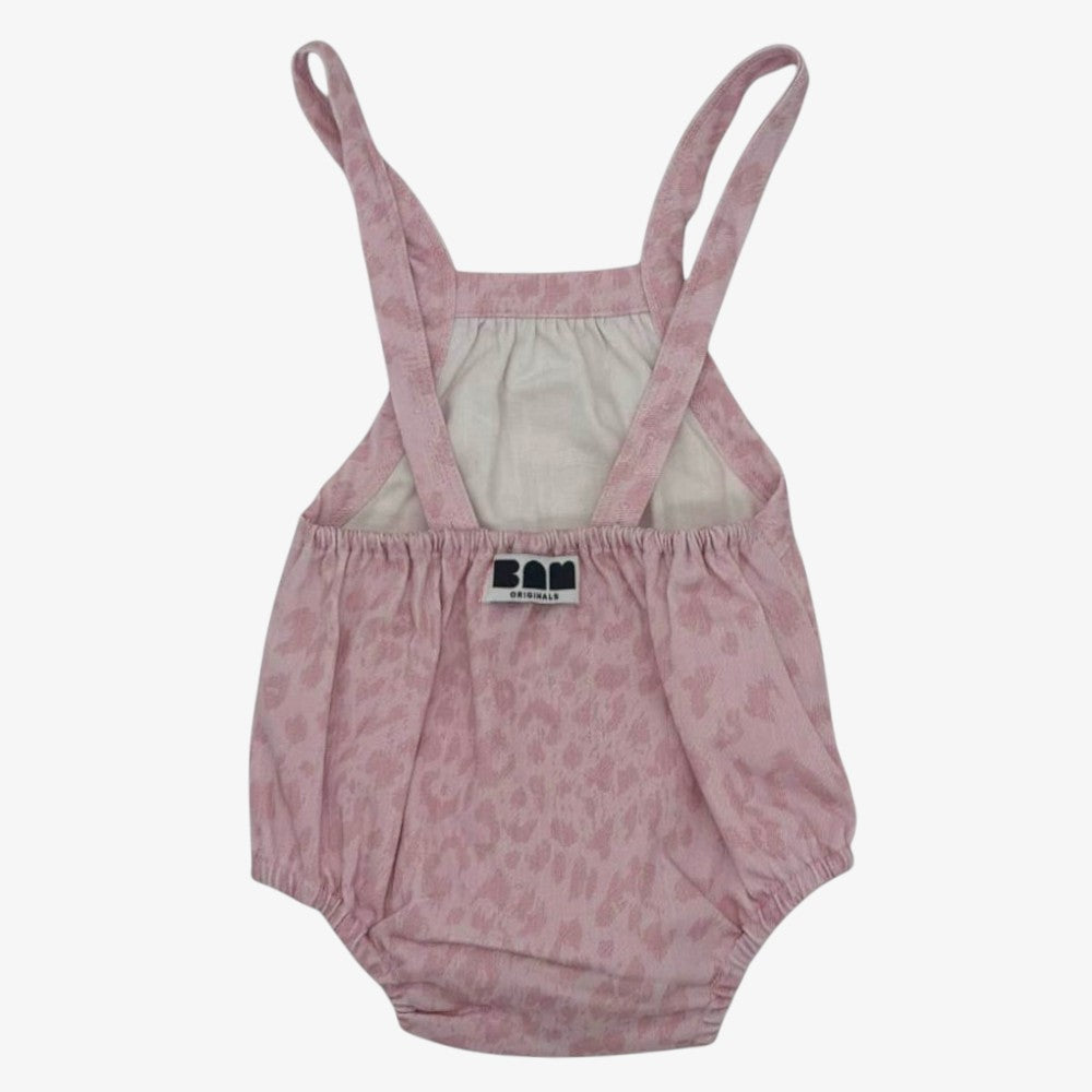 Leopard Romper - Pink