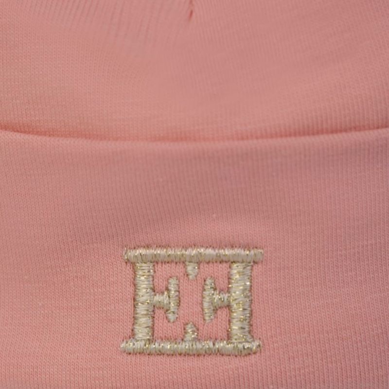 Logo Hat - Silver Pink