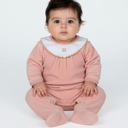 Bib Footie - Rose