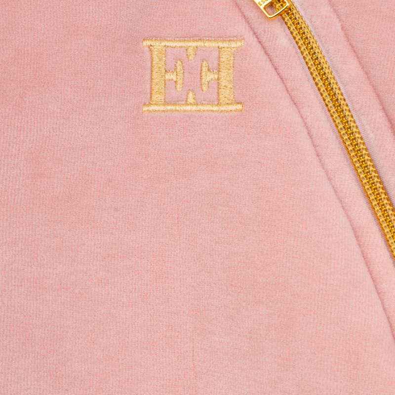 Hooded Footie - Rose