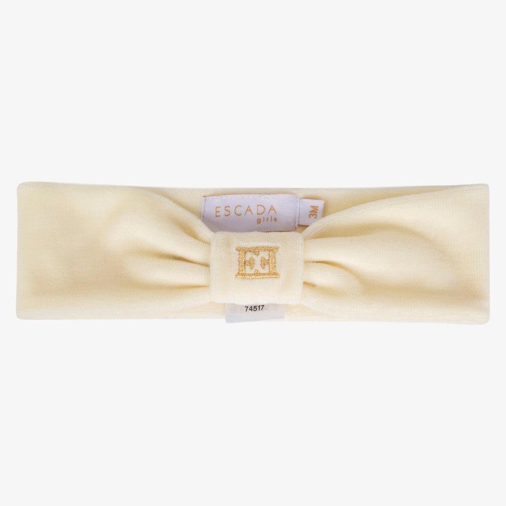 Logo Headband - Antique White