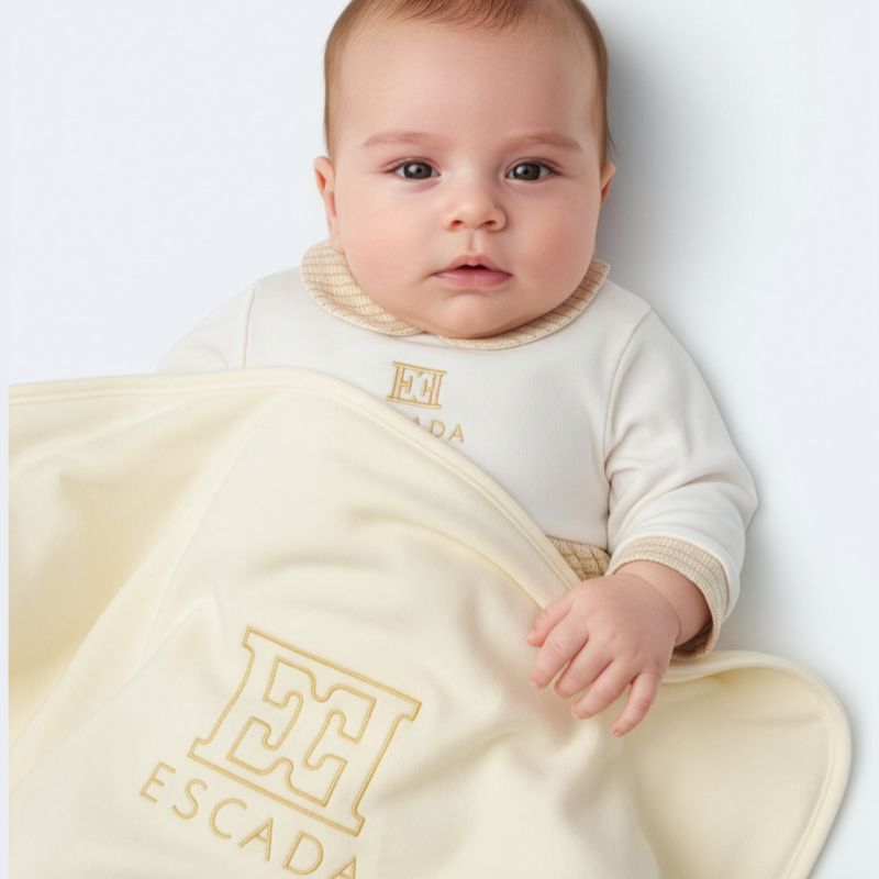 Logo Blanket - Antique White