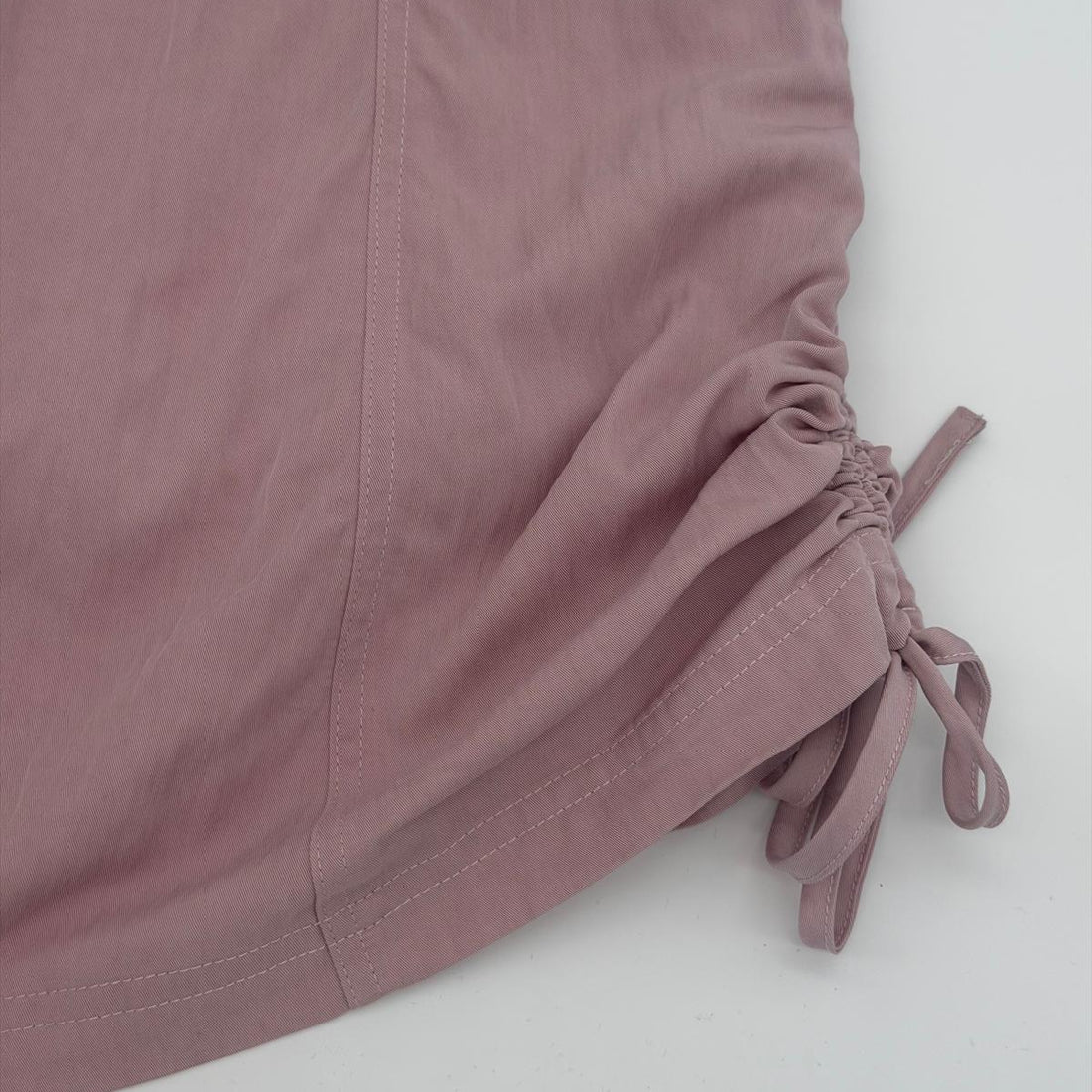 Wind Ruched Skirt - Pink