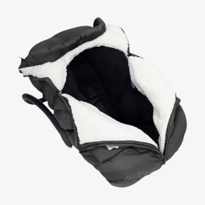 Car Seat Cocoon - Black Oslo
