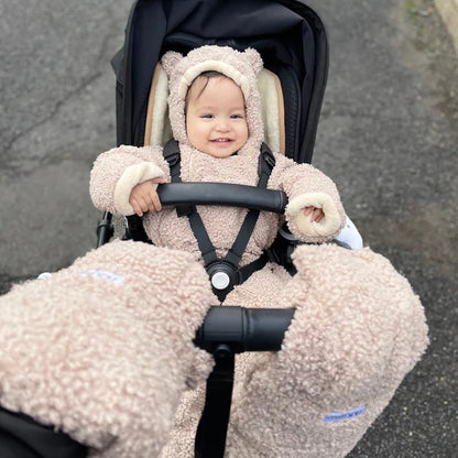 Teddy Jumpsuit - Oatmeal