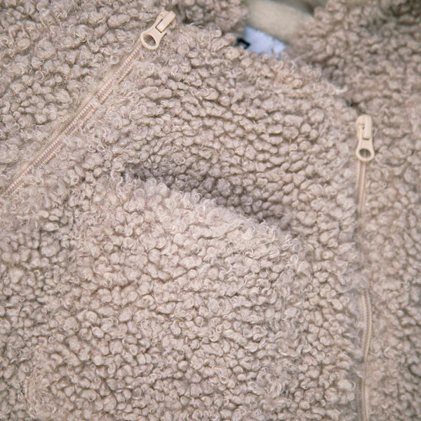 Teddy Jumpsuit - Oatmeal