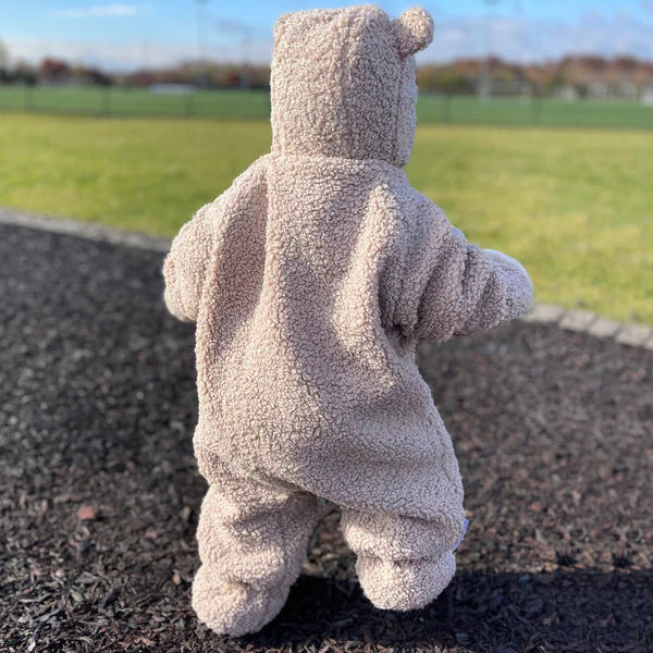 Teddy Jumpsuit - Oatmeal