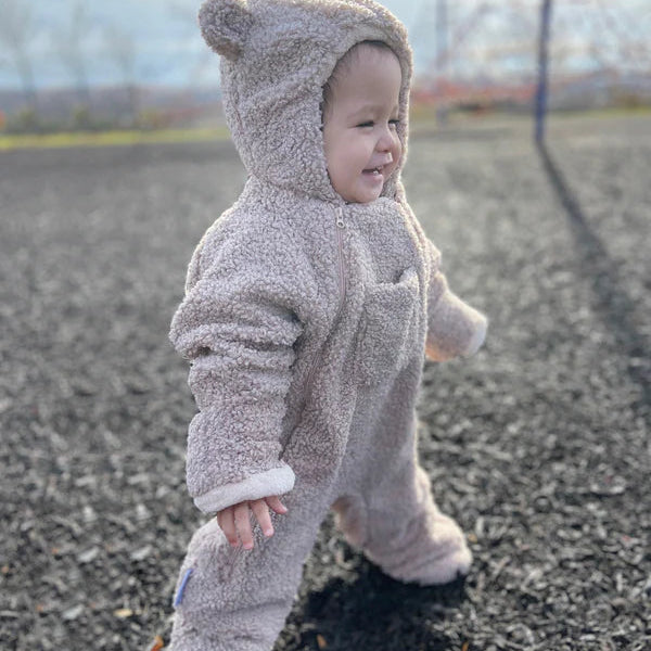 Teddy Jumpsuit - Oatmeal