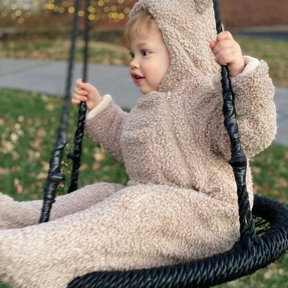 Teddy Jumpsuit - Oatmeal