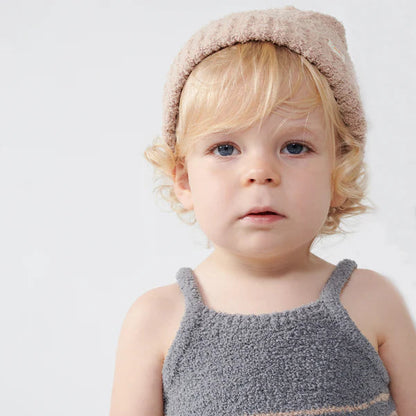 Fuzzy Beanie - Pecan