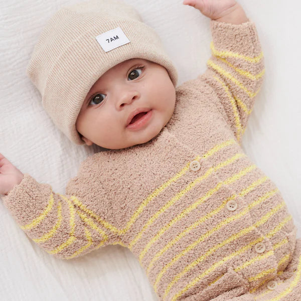 Heather Beanie - Almond