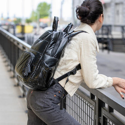 Diaper Backpack - Black Polar
