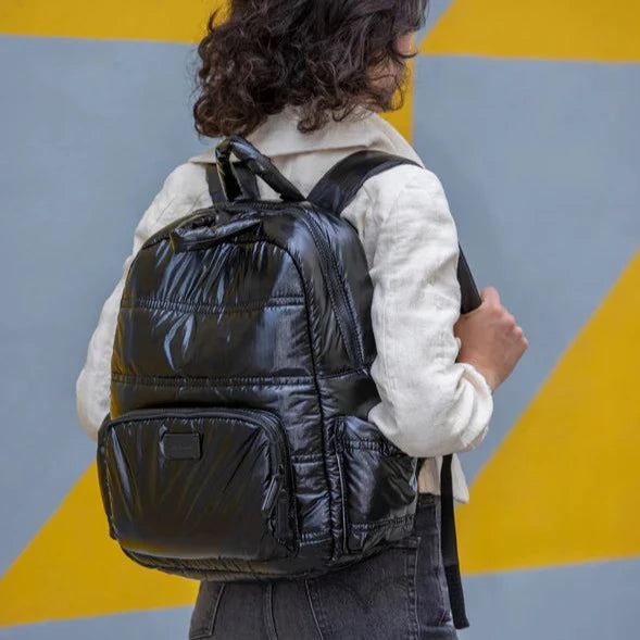 7AM Diaper Backpack - Black Polar