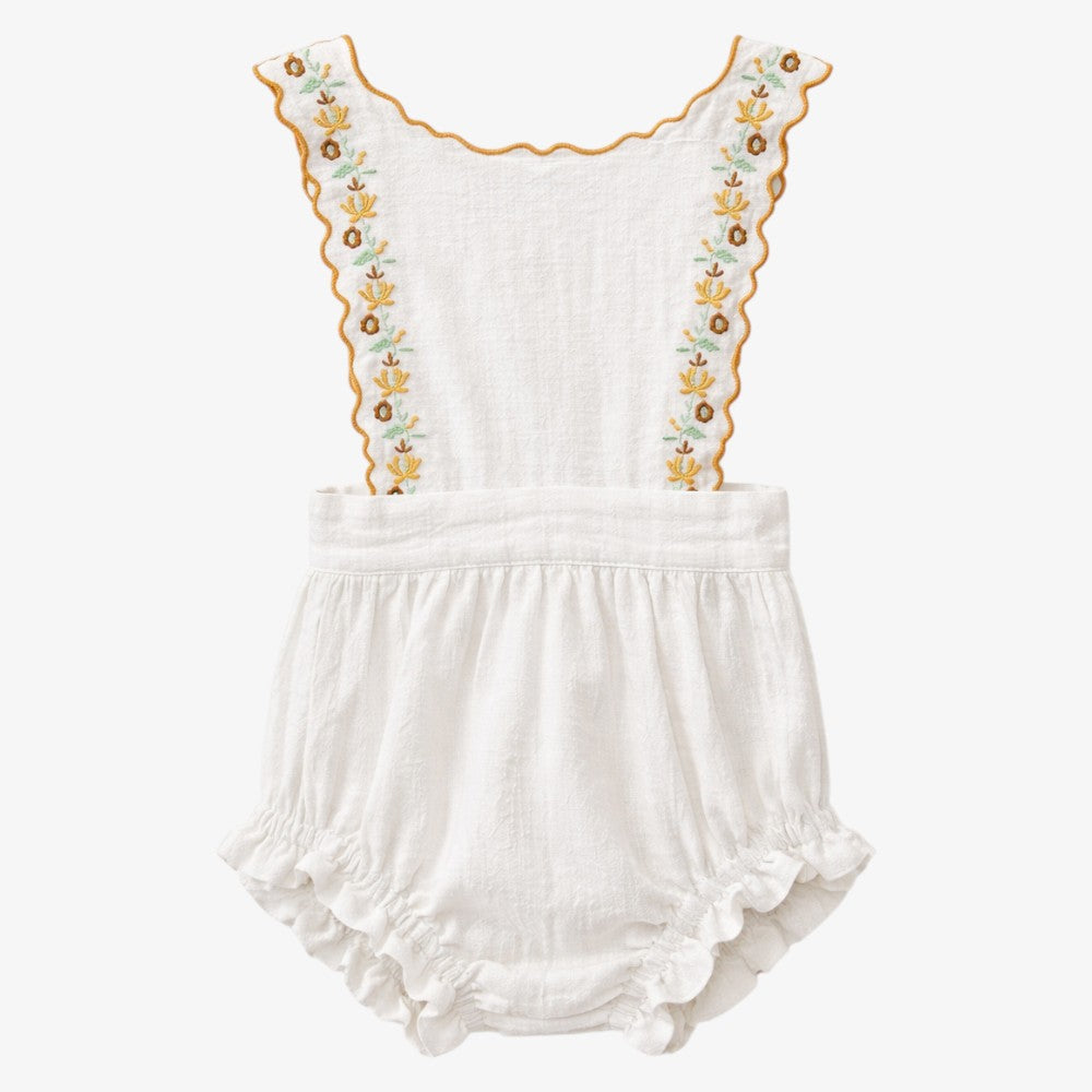 Frida Romper - Ecru