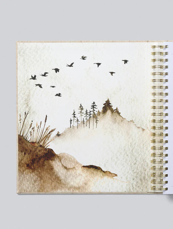 Birth To Five Years Baby Journal - Oatmeal