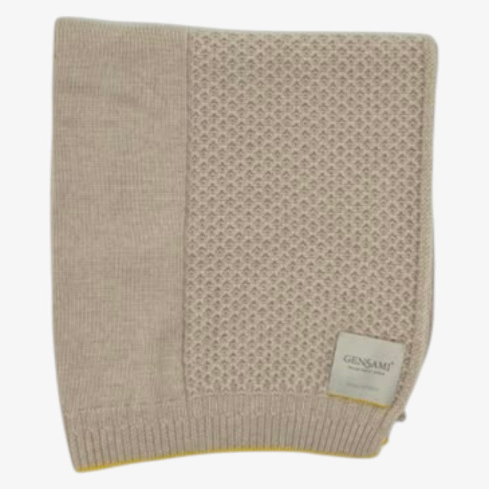Honeycomb Blanket - Greige