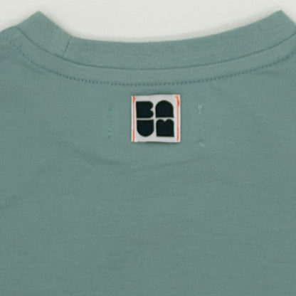 Leopard Logo LS T-Shirt - Mint