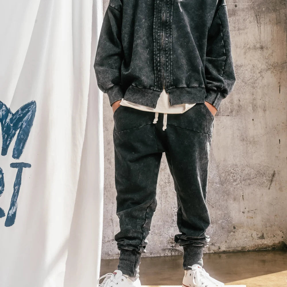Stripe Pants - Black