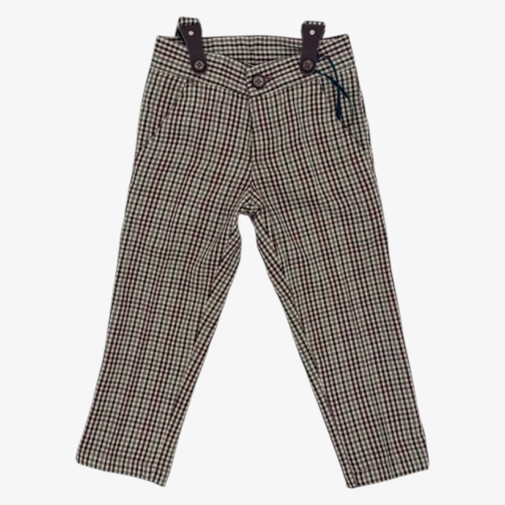 Suspender Pants - Bordeaux