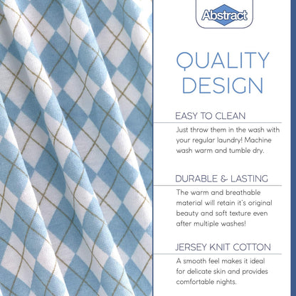 Dot Portable Crib Sheet - Arygle Blue