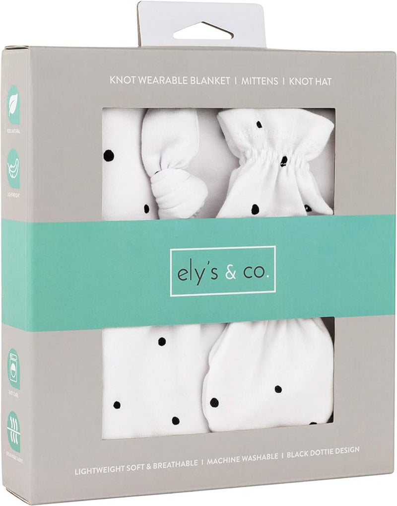 Ely`s & Co Wearable Blanket 3 Pack - Black Dots