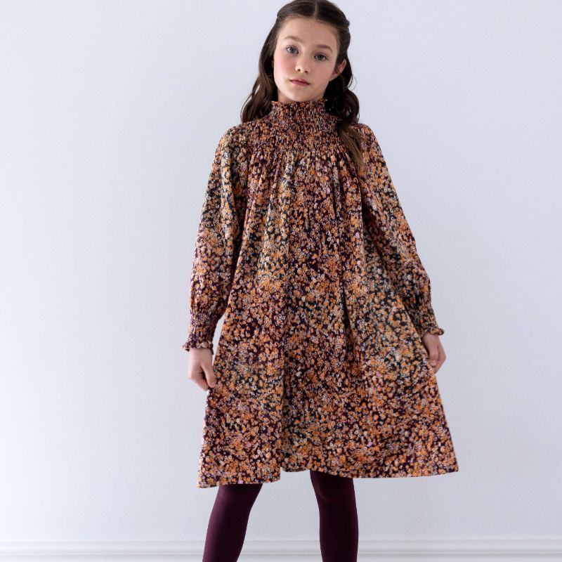 Print Cord Dress - Speckle