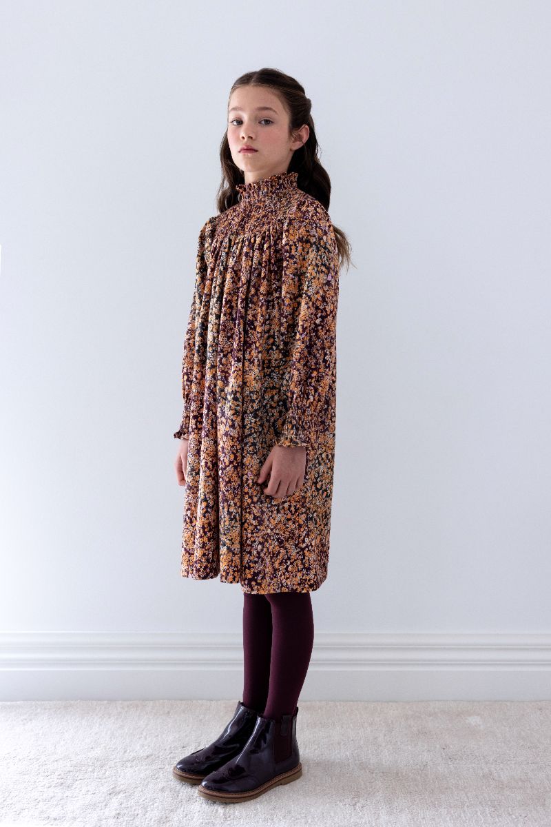 Print Cord Dress - Speckle