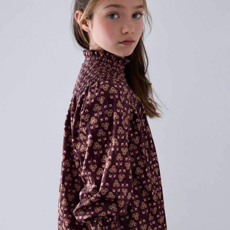 Print Cord Dress - Wallpaper
