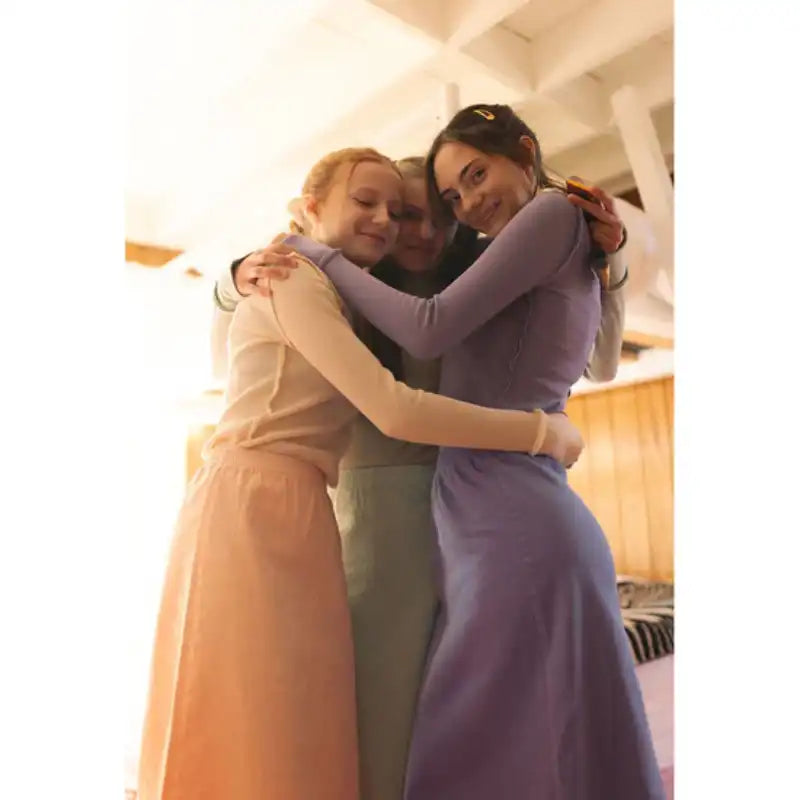 Denim Skirt - Violet