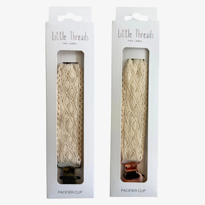 Diamond Paci Clip - Brass