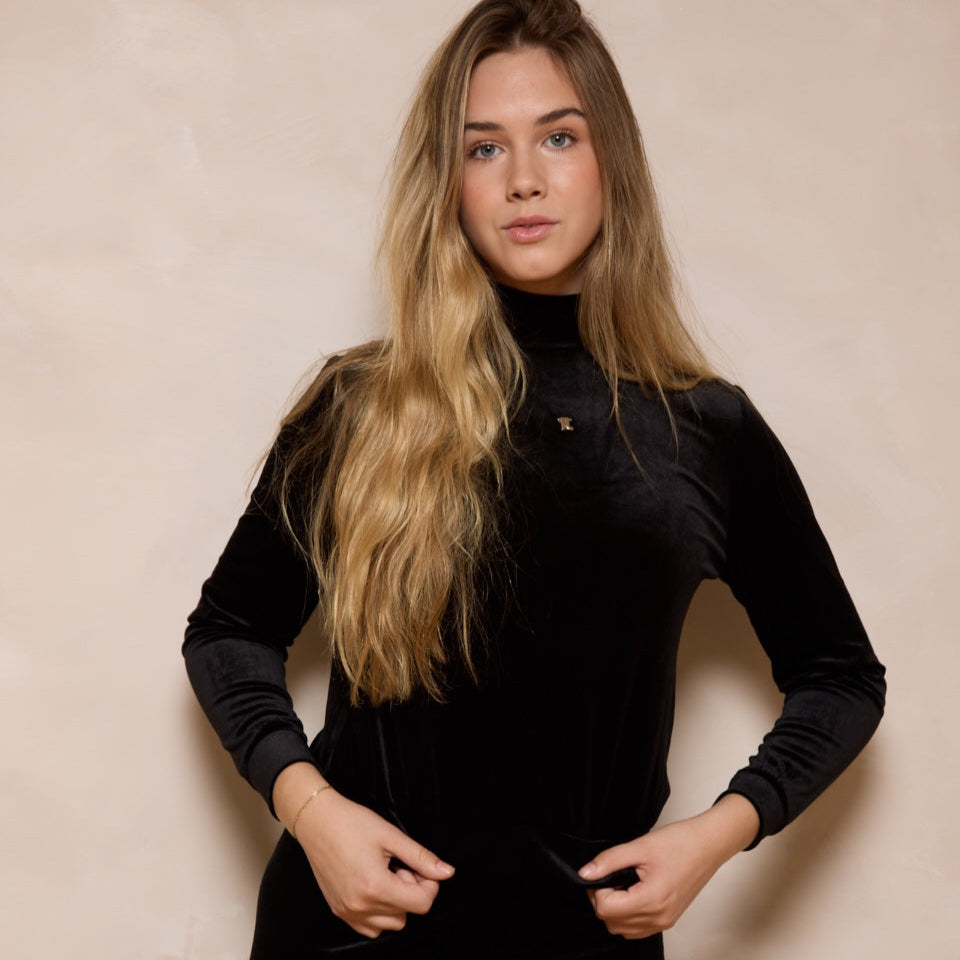 Luxe Velour Set - Black