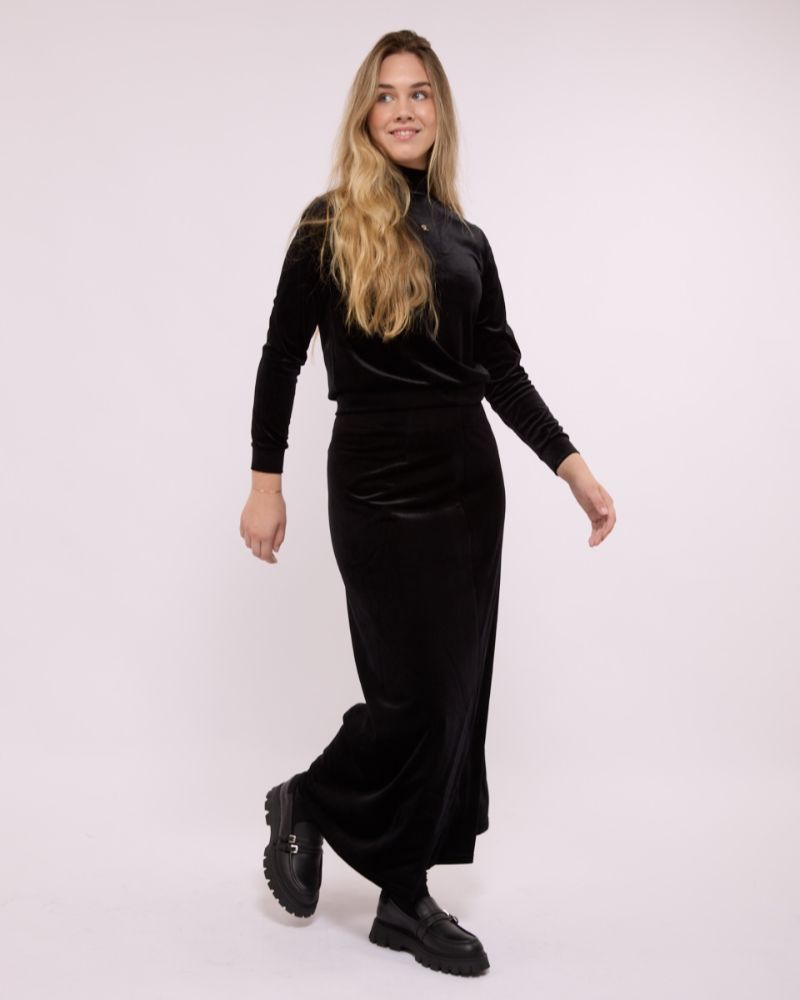 Luxe Velour Set - Black