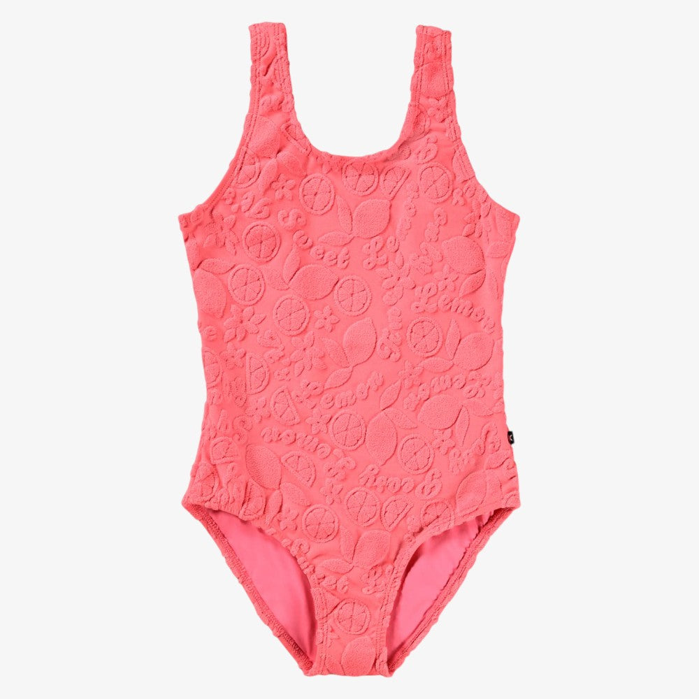 Nika Terry Swimsuit - Lemon