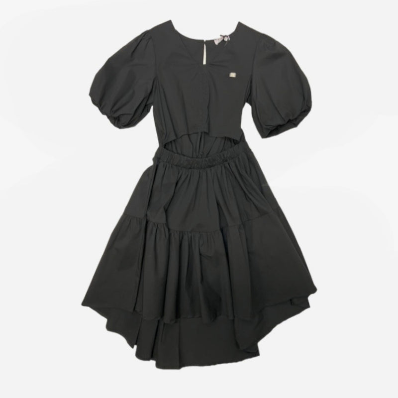 Popeline Dress - Black
