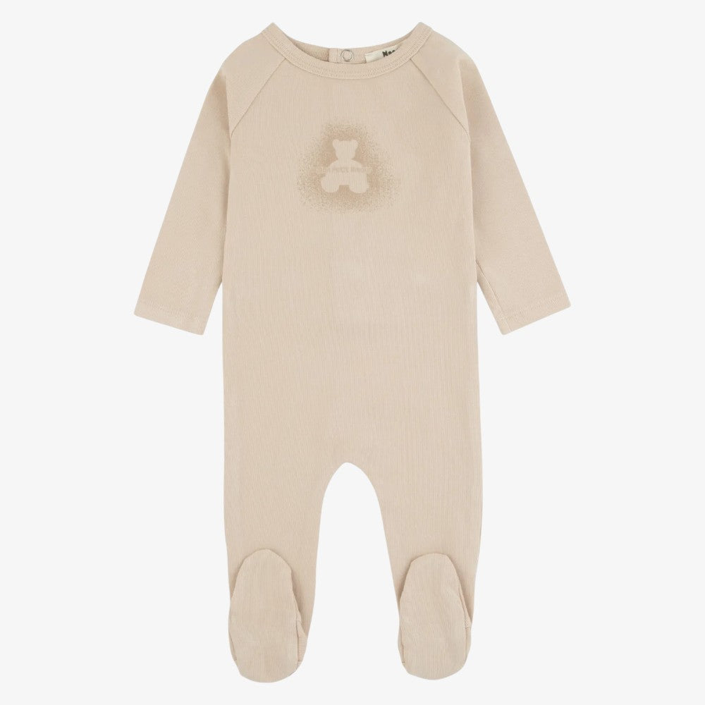 Aura Bear Footie - Sand