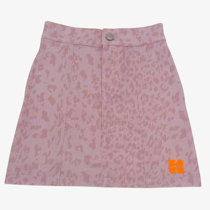 Leopard Skirt - Pink