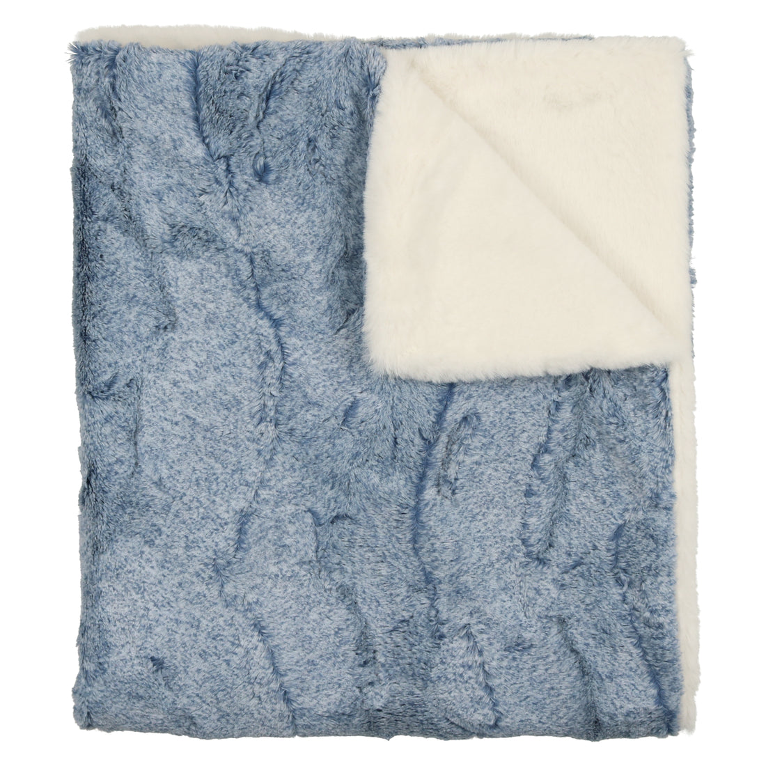 Heather Blanket - Bluewash