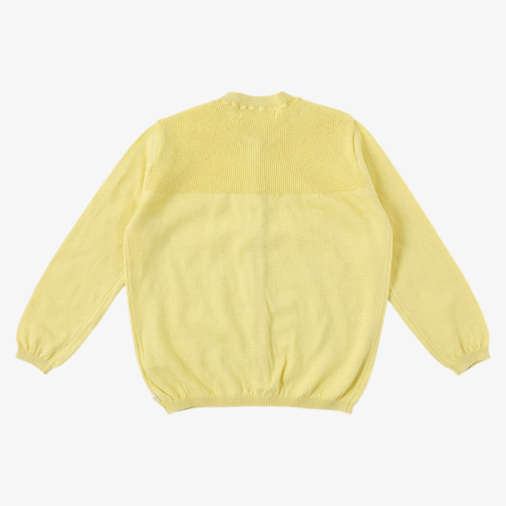 Lissom Knit Cardigan - Dusty Yellow