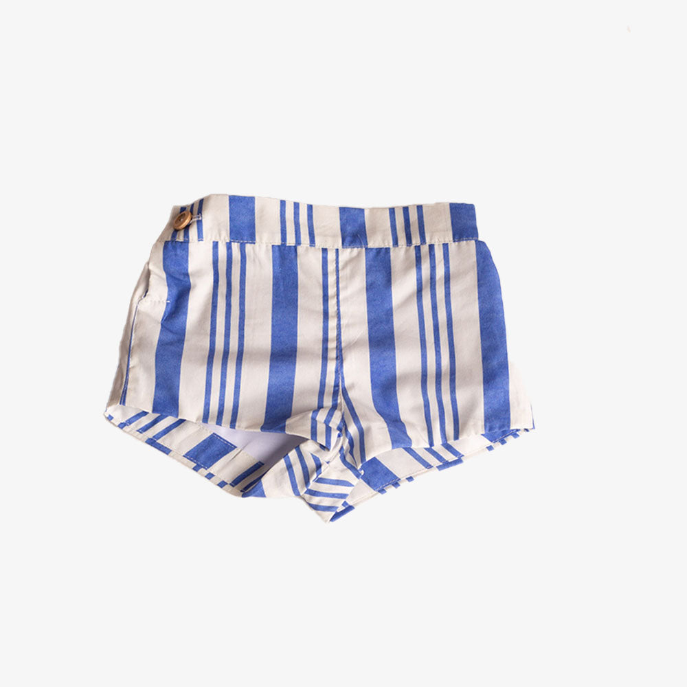 Stripe Shorts - Deep Blue