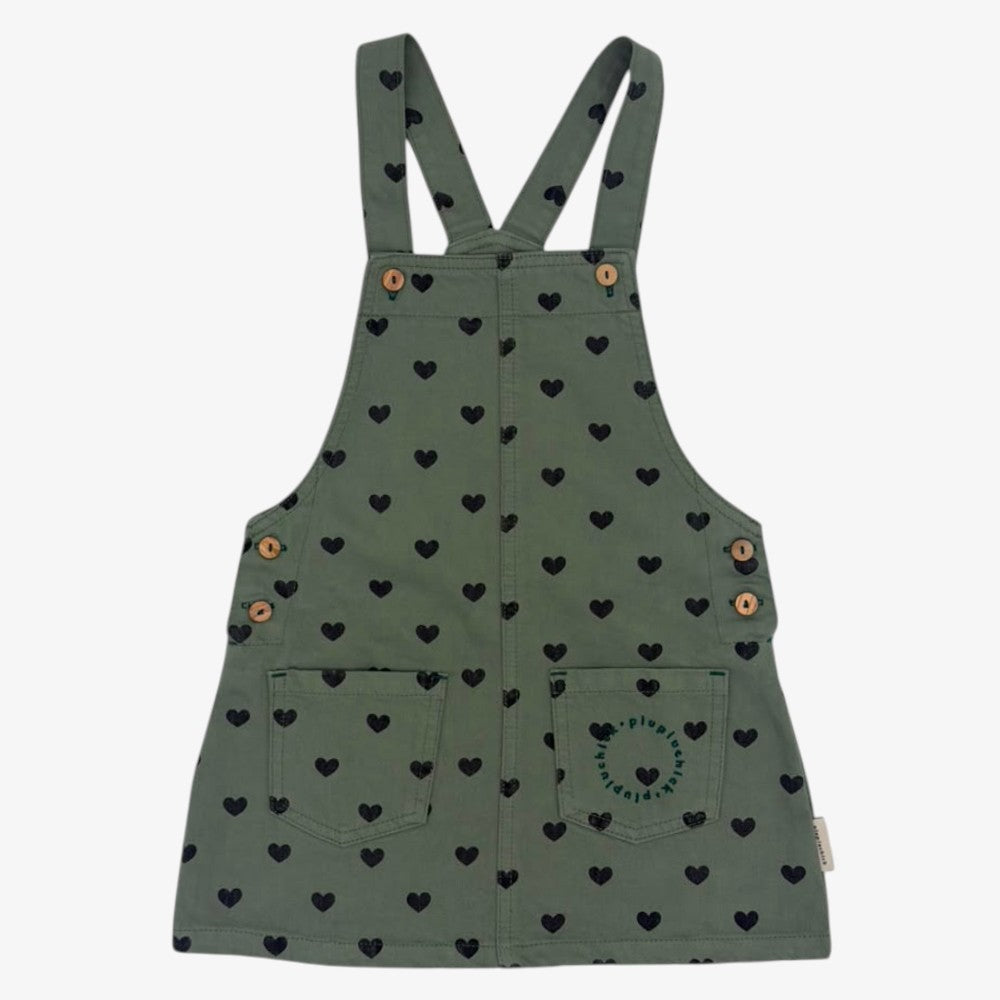 Heart Jumper Longer Length - Green