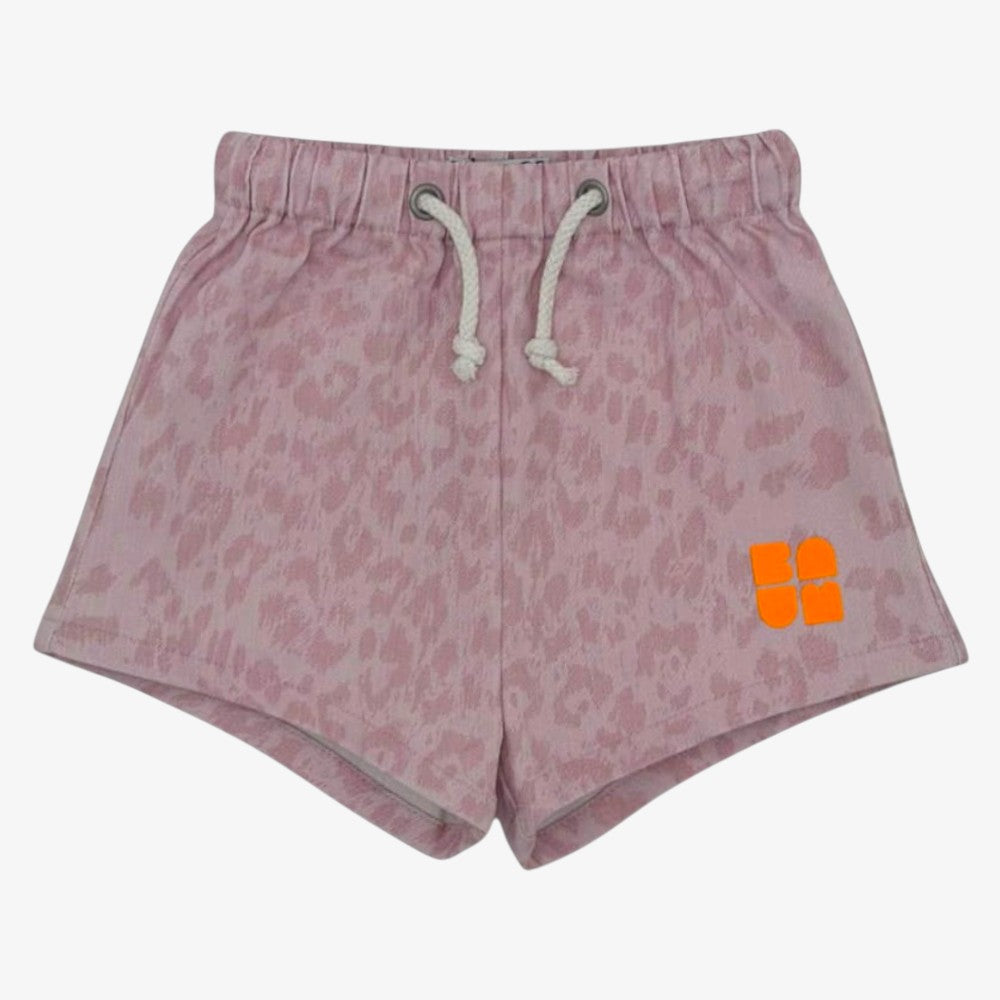 Leopard Shorts - Pink